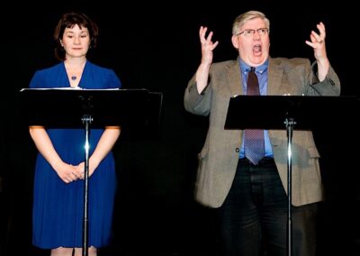 Barbara Zahora and Joe Bowen_Shakespeares Women_ShawChicago